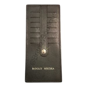 Badgley Mischka | Black Card Holder
